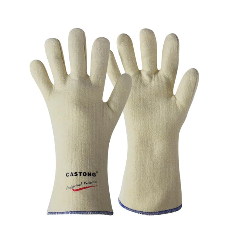 Kaston Heat-Resistant Gloves 300°C, BBQ Microwave Oven High-Temperature Protective Gloves, Fireproof BBQ Gloves
