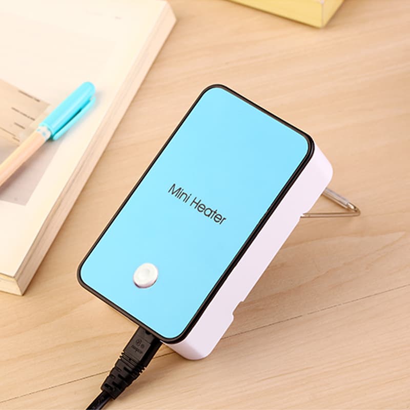 Cross-border Mini Heater Fan, Household Desktop Warmer, Dormitory and Office Low-Power Portable Heater Fan Wholesale