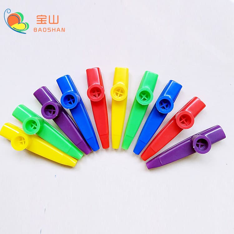 Manufacturer Supplies Plastic Kazoo Children's Accompaniment Instrument Orff Percussion Wholesale