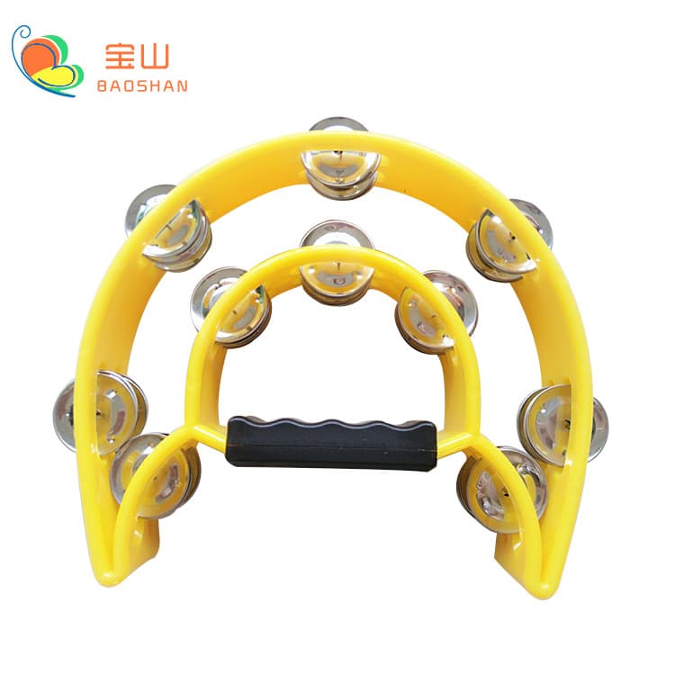 KTV Double-row Shaker, Orff Percussion Children's Plastic Hand Bell, Drop Shipping Available