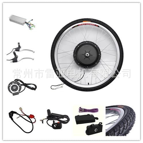 [Manufacturer's Choice] 26-Inch 48V1000W Electric Bicycle Conversion Kit Ly-48V1000 Front Wheel