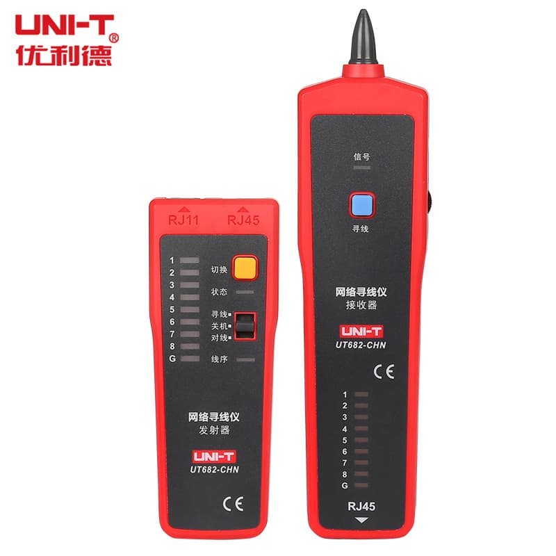 UNI-T UT682/UT683KIT Network Cable Tracker, Ethernet and Telephone Line Tester, Cable Finder