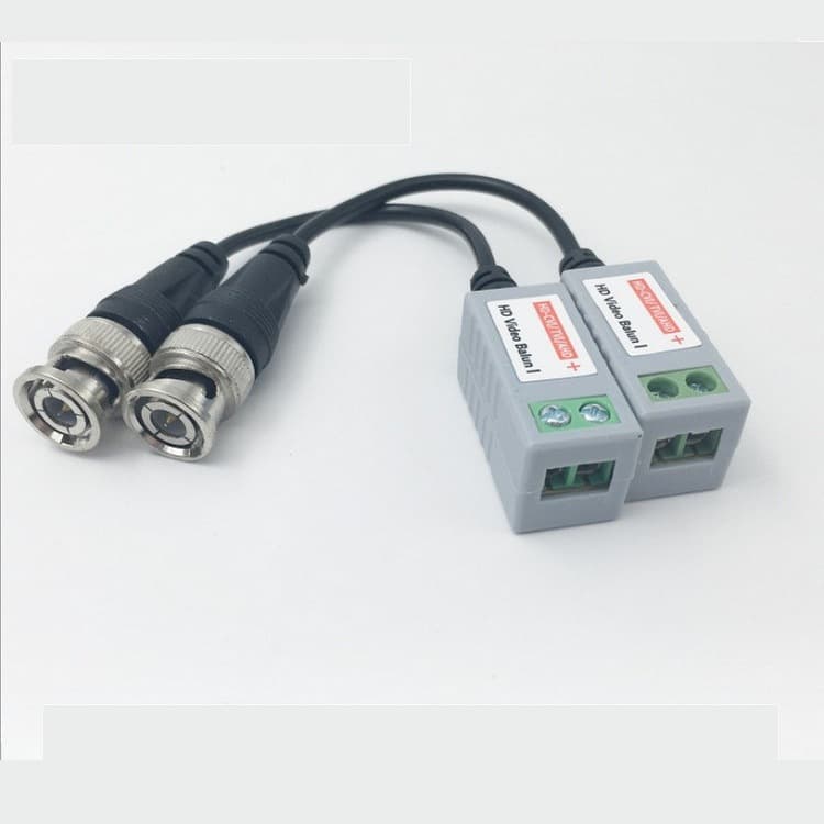 8MP UTP Passive Twisted Pair Transmitter 202A Surveillance Camera BNC to Network Cable Transmitter Anti-interference