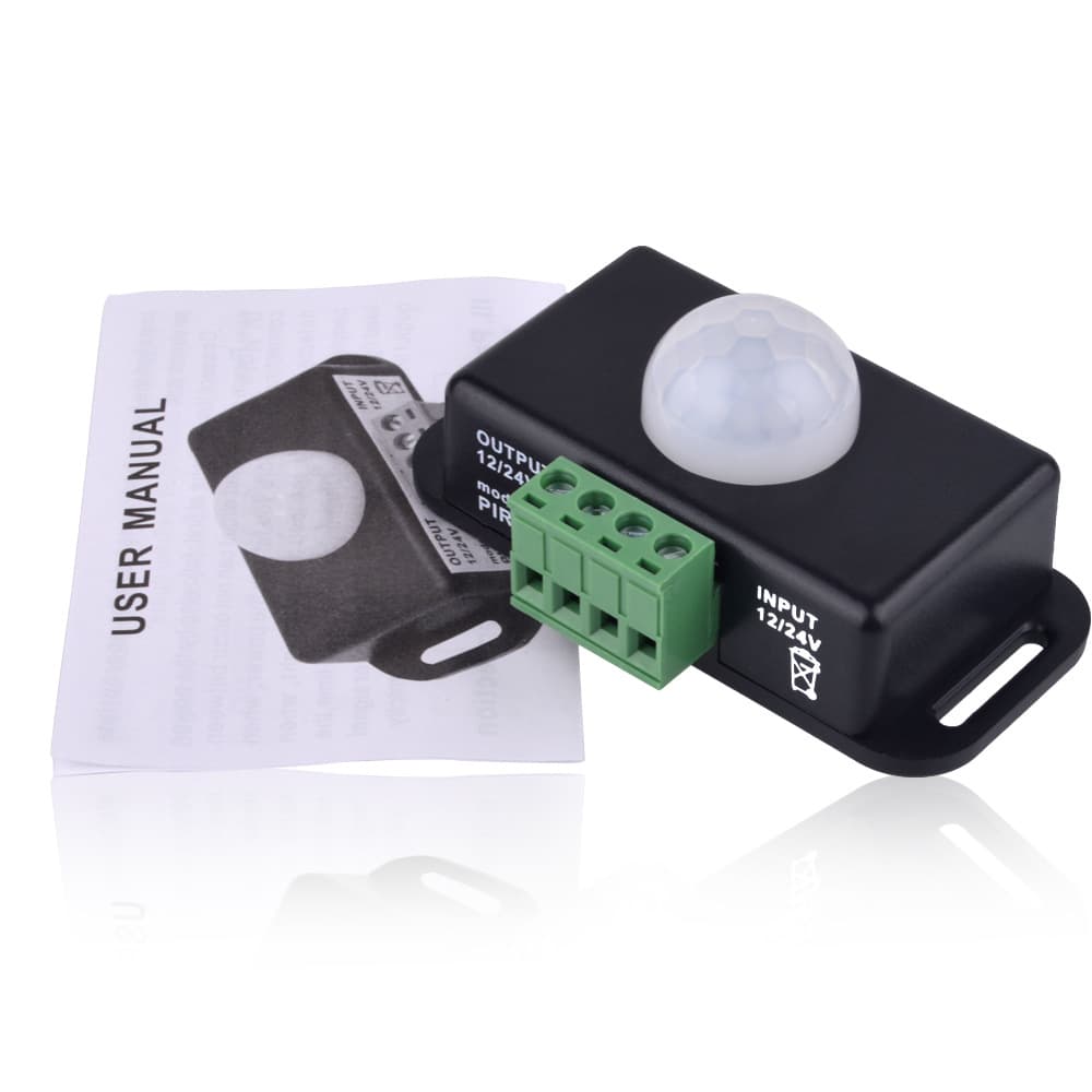 Factory Direct CE High Power Wide Voltage Infrared Human Body Induction Switch Smart LED Light Strip Sensor