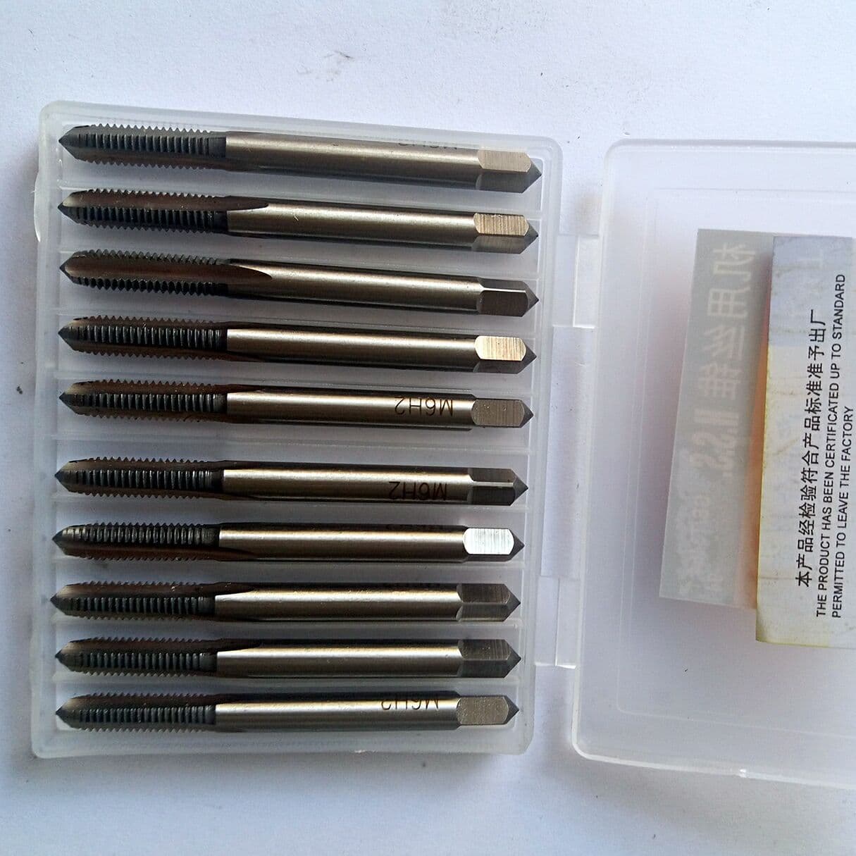 Straight flute taps, standard thread straight flute taps manufacturer M3-M36, Tongyu machine taps.