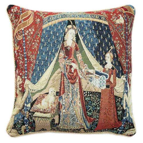 Cushion, Throw Pillow, Gobelin Art Cushion, Woven Jacquard Cushion, AliExpress Pillowcase for Foreign Trade Export