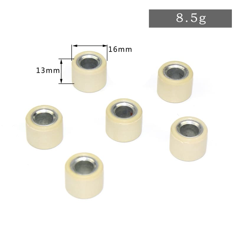 GY6 50 drive pulley roller, 80cc drive pulley variator roller, scooter front drive plate, variator plate 13*16.