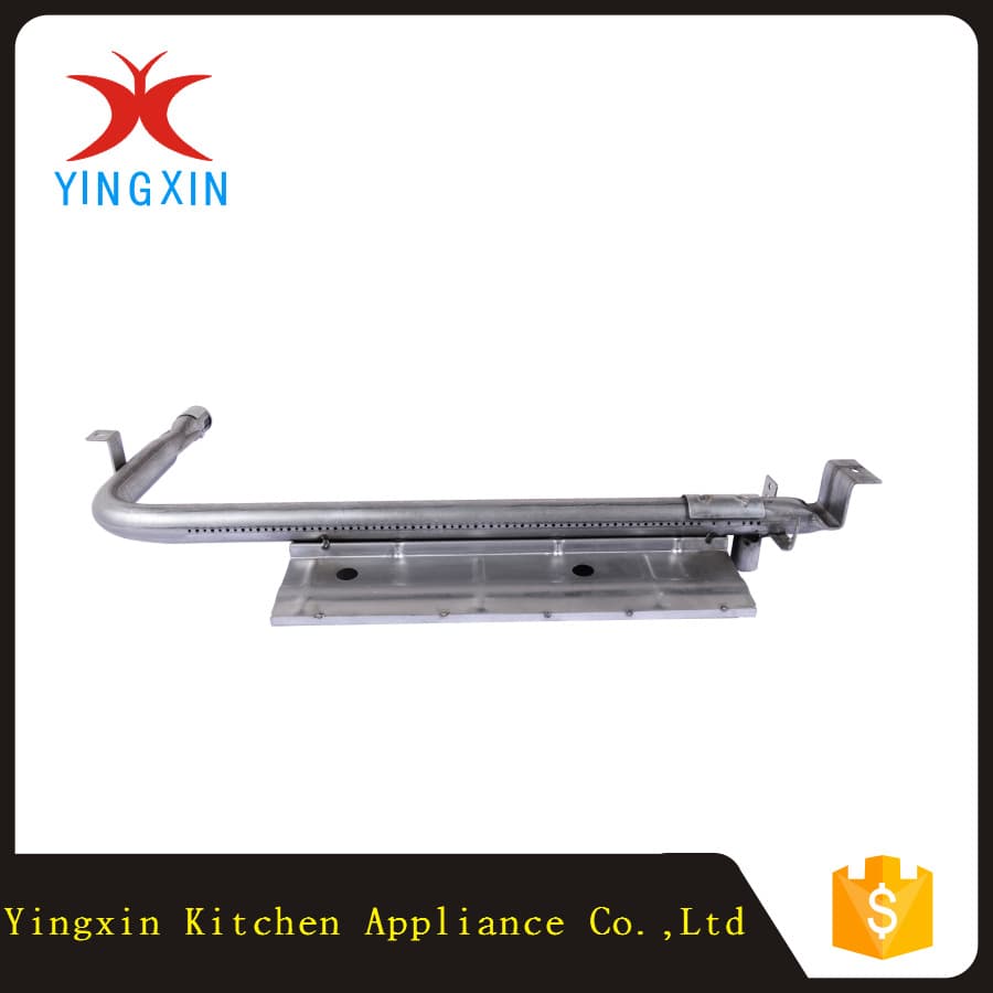 L-Shape Burner Tube Fire Row BBQ Grill Outdoor Barbecue L-Shape Burner Gas Burner Camping Stove Head