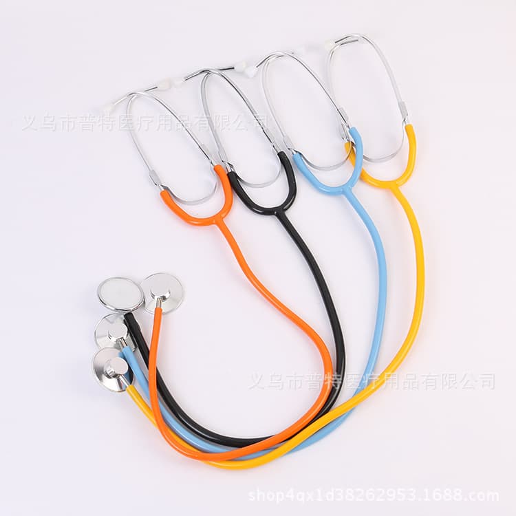 Single-sided Single-head Stethoscope Multi-color Options Available Instrument/Teaching Aid
