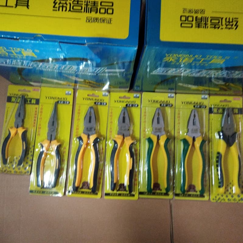 Wire Rope Cutter, Long Nose Pliers, Diagonal Cutting Pliers 6 inch 8 inch (Malleable Iron / Forged) Industrial Grade Malleable Iron Forged