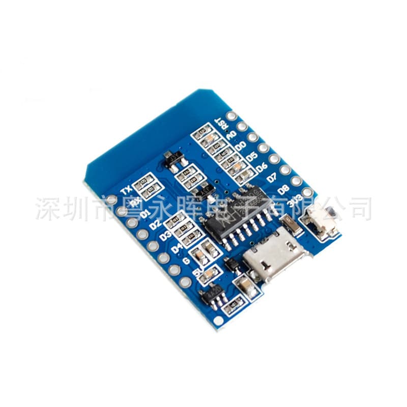 D1 Mini NodeMCU Lua WiFi Development Board Based on ESP8266 Electronic Component Integrated Circuit IC