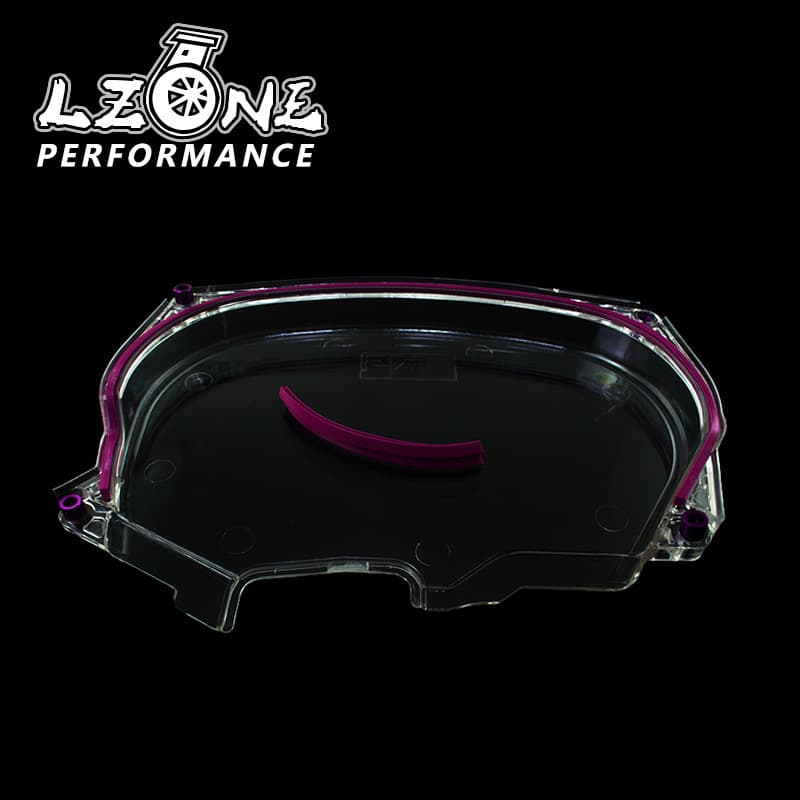 Modified Belt Pulley Cover 4G63 Timing Gear Housing EVO4-8 Lightweight Engine Transparent Gear Cover