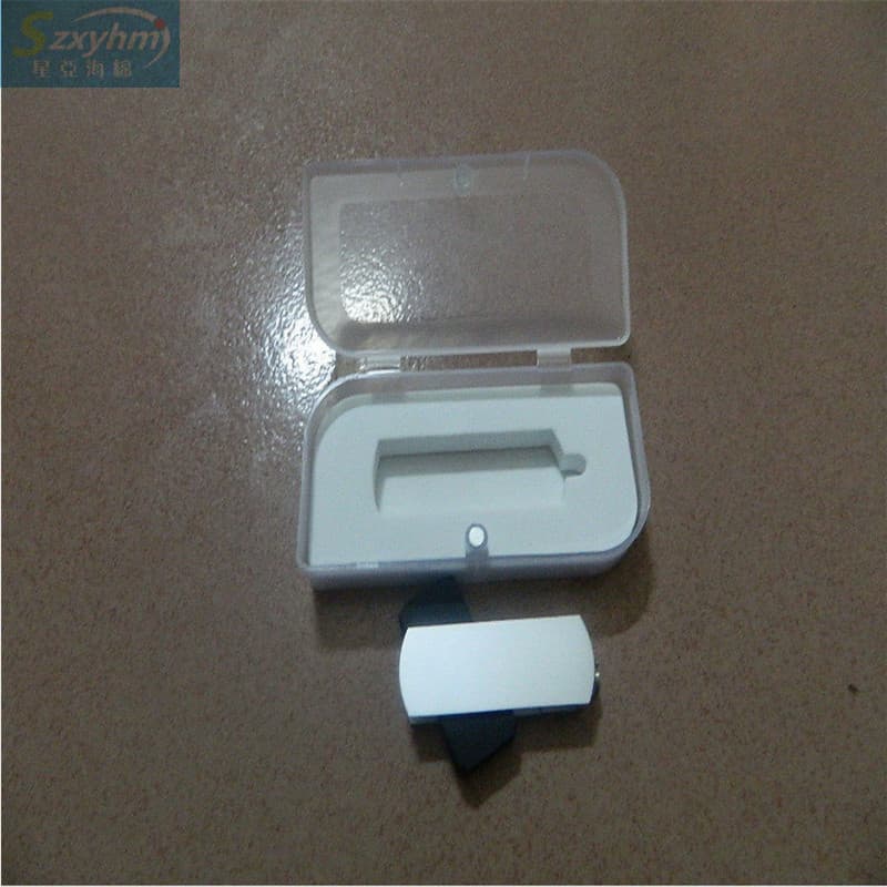 Bright White Sponge EVA High-Hardness USB Flash Drive Lining Box Polyurethane Fireproof Cotton Lining Box EVA Precision-Carved Lining Packaging