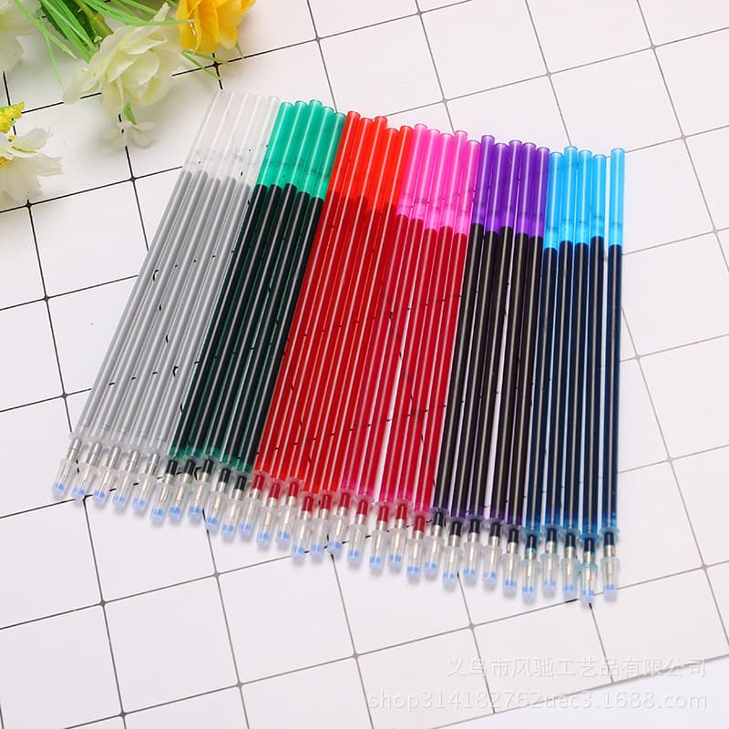 Cross-stitch pen refills, water-soluble refills, good grid marking, imported ink, easy to draw and wash, factory direct sales.