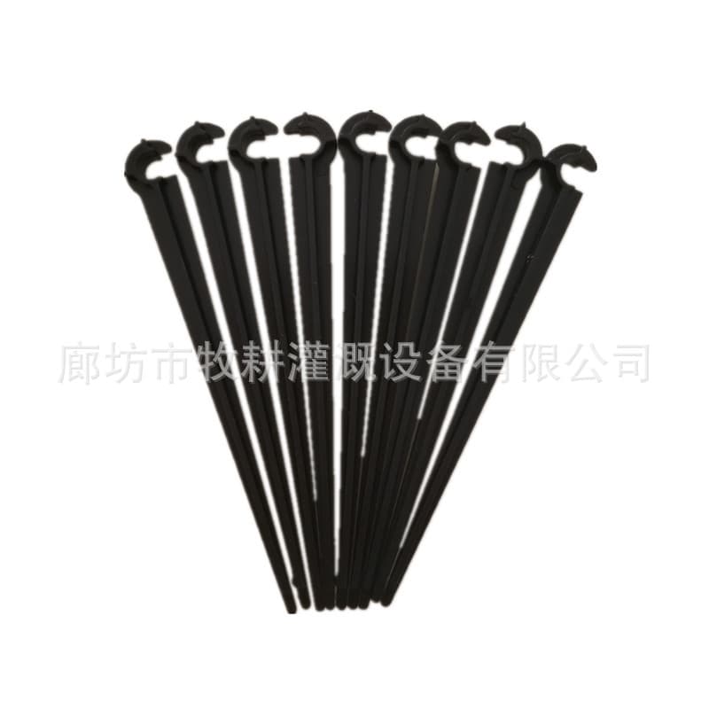 Wholesale 47mm Tube Bracket Tube Fixing Bracket C-Type Bracket Gardening Irrigation Bracket 4/7 Tube Support Rod Fixing Rod