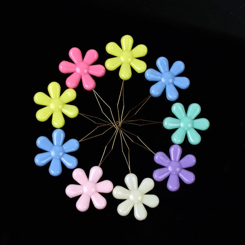 Plum Blossom Needle Threader Flower Needle Threader Cross Stitch Tool Sewing Machine Needle Threader High Quality Needle Threader for the Elderly 1.3g