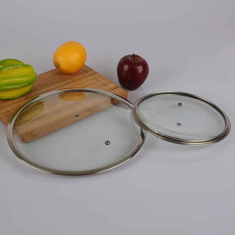 Factory Direct Supply Pot Lid T-Type Flat Glass Lid T-Type Wide Edge Glass Cover