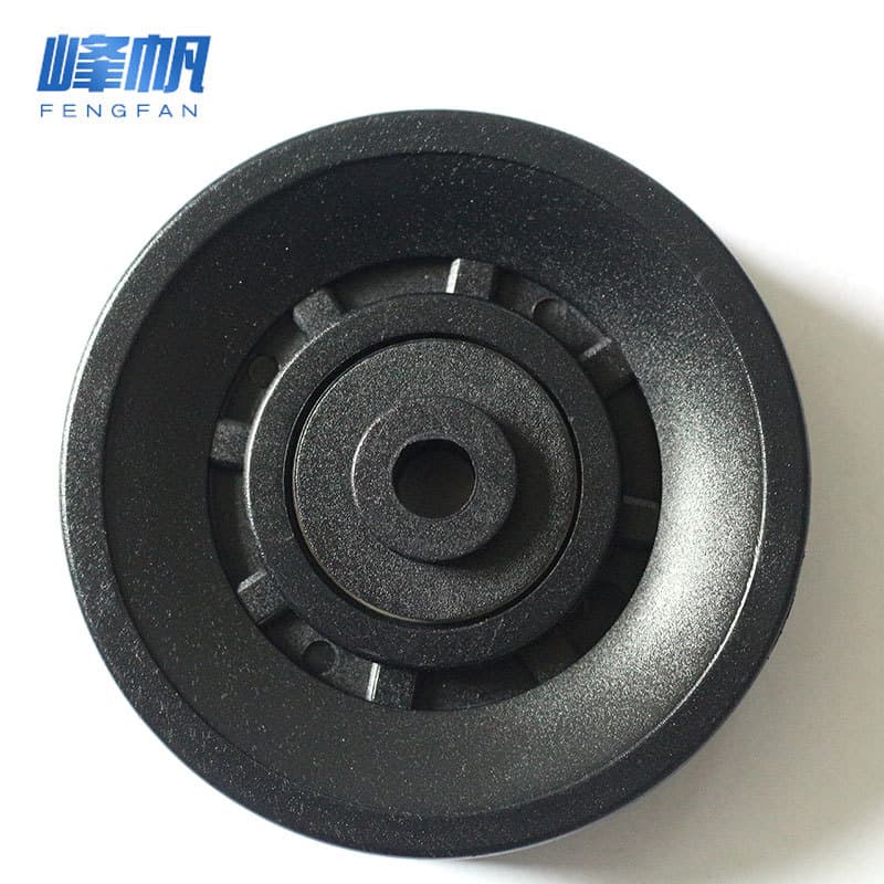 Factory direct PA6 Φ90 pulley, width 22.5MM/25MM, fitness equipment accessories in stock.