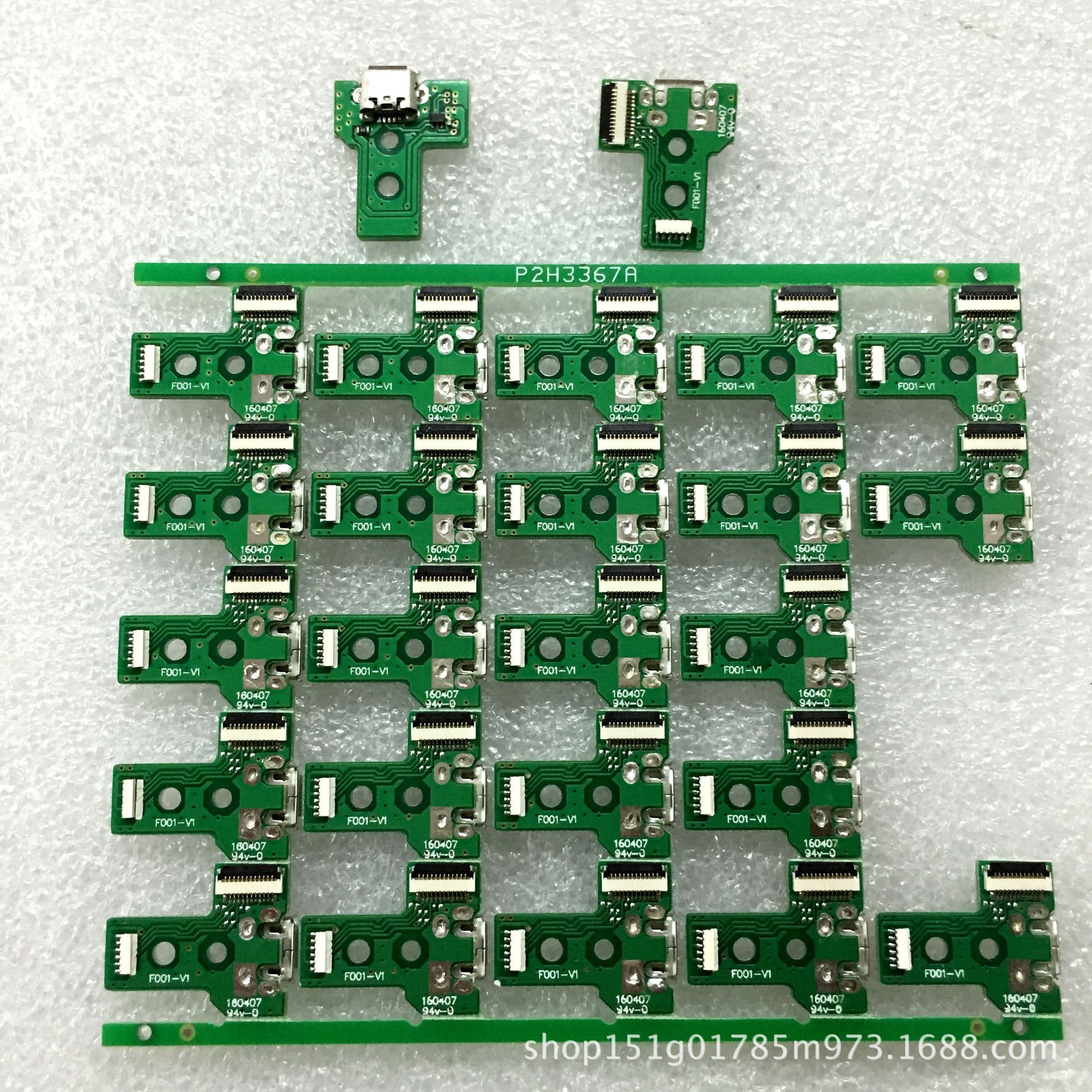 PS4 Controller Charging Board Triangle Board Controller Charging Port Controller Breathing Light 12PIN 3rd Gen Charging Board