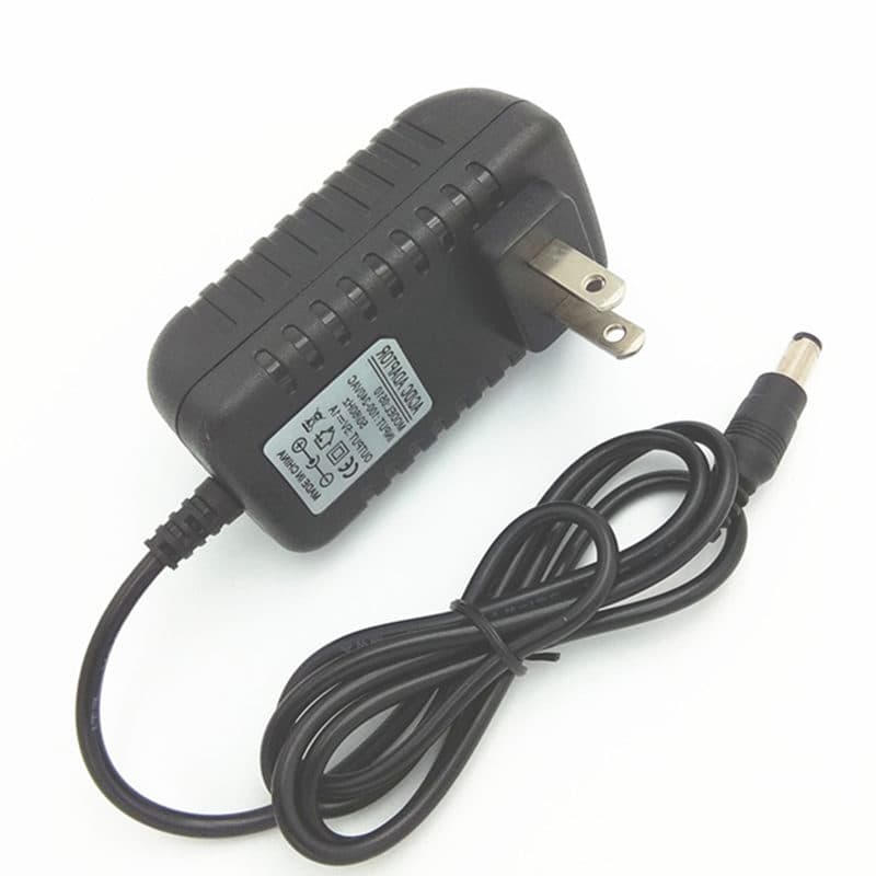 DC 12V 0.6A/600mAh, 12V 1A power adapter, wall plug type US standard power adapter.