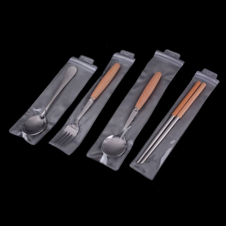 Factory direct production wholesale daily plastic packaging bag, PVC zipper resealable bag, transparent thickened packaging straw bag