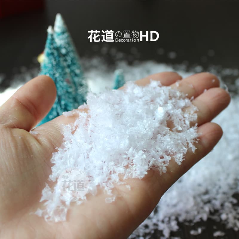 Christmas Decoration Simulated Artificial Snowflake Snow Powder Winter DIY Scene Setup Romantic Fake Snow