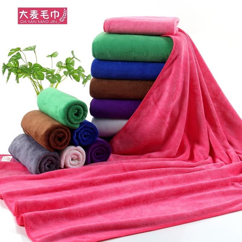 Factory Direct Ultra-Fine Fiber Bath Towel 300g 70*140 Strong Soft Absorbent Thickened Brushed Car Wiping Cloth