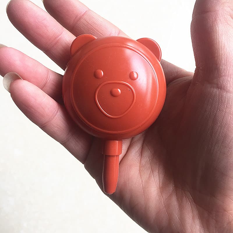 Bear-shaped Computer and Camera Dust Blower Ball, Cute Cartoon Dust Removal Ball, Eyelash Dryer Air Blower, Car Vent Cleaner
