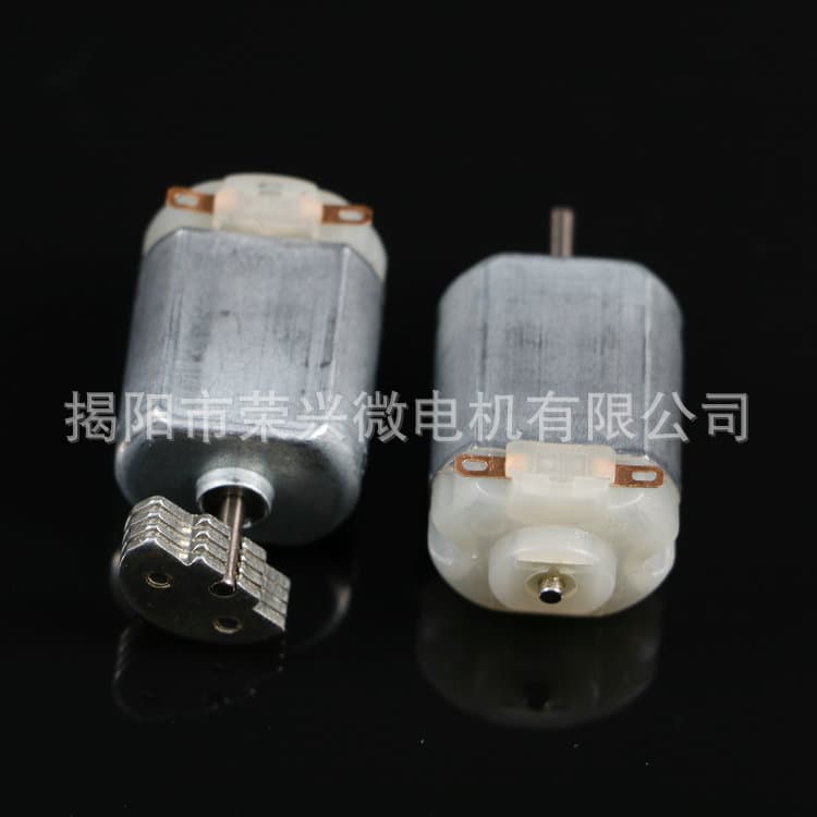 130 Motor Dual Shaft, Massager Brushed Motor, Electric Toothbrush Handheld Mini Fan Vibration Motor