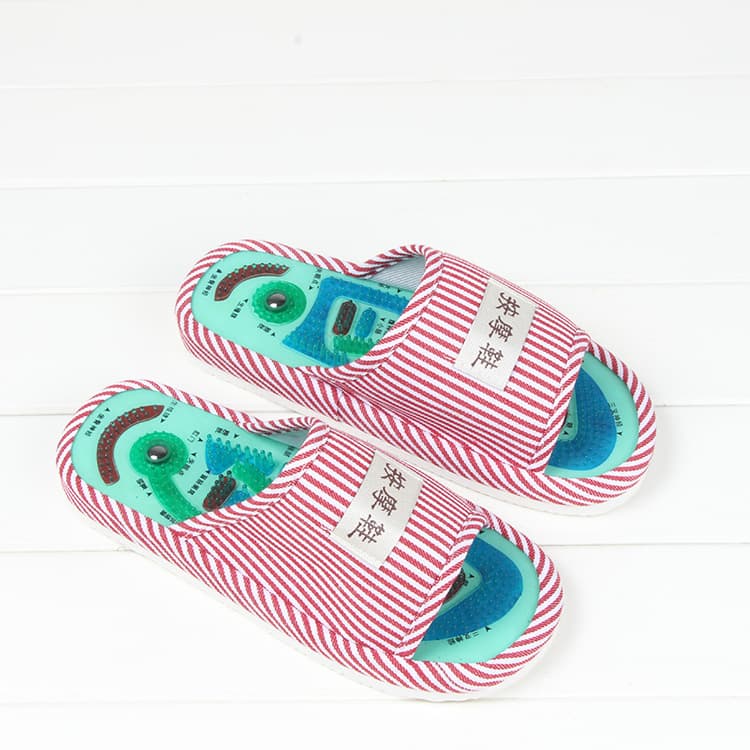Massage Shoes Tai Chi Acupoint Foot Massage Slippers Cloth Slippers Acupoint Health Care Elderly Slippers