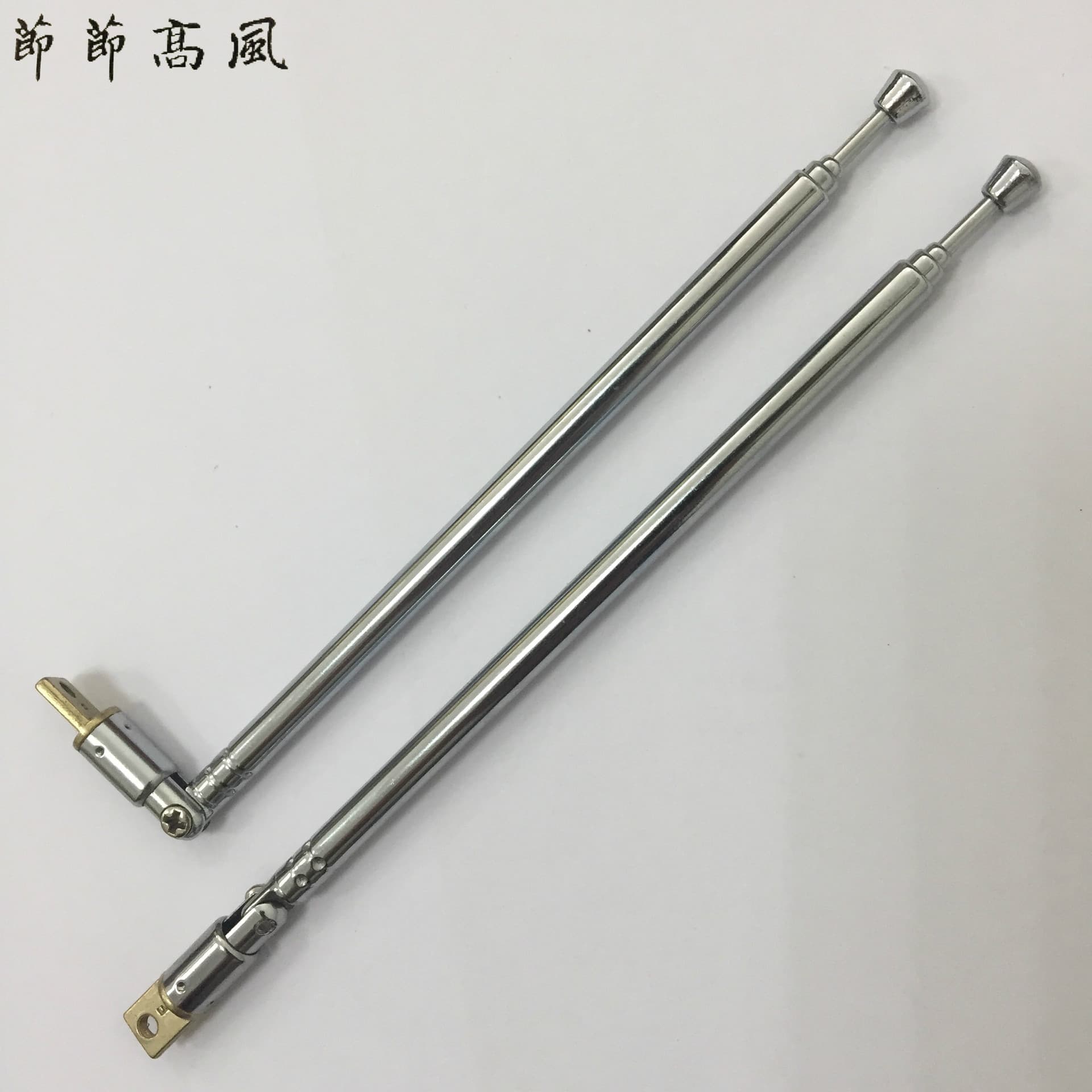 In stock 4-section 5098 wireless microphone antenna, radio antenna, audio telescopic rod antenna.