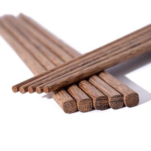 Rosewood Chopsticks for Home Use, Solid Wood Non-Slip, No Paint No Wax Tableware, Red Sandalwood Chopsticks, Wholesale for Street Stalls, Custom LOGO Engraving