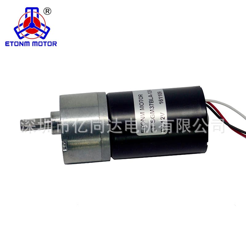 Supply DC Brushless Motor, Brushless Gear Motor, 37 Series, 12V, High-Life Smart Device Motor