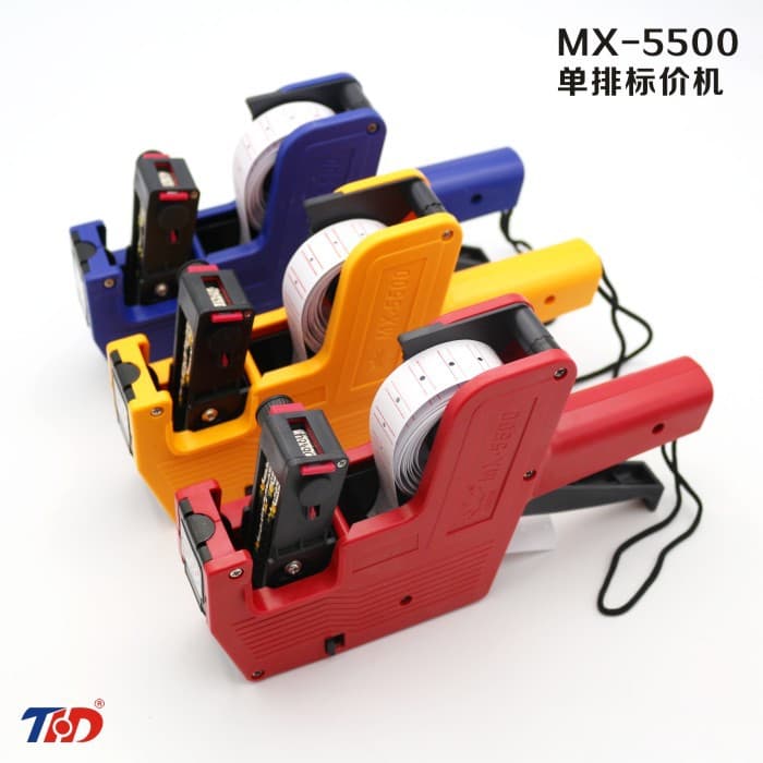 Wholesale 5500 Single Row Pricing Gun Labeler Price Tagging Machine Commodity Price Labeler