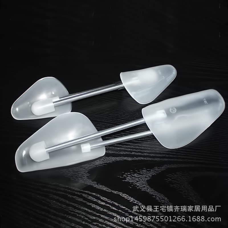 Spring Plastic Shoe Stretcher, Anti-Deformation, Anti-Crease, New Material, Transparent Shoe Tree, Adjustable Shoe Expander