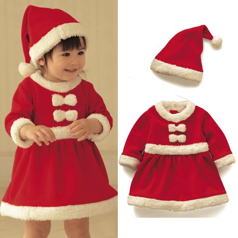New factory direct children's Christmas costume performance wear for boys and girls Christmas show outfit Christmas baby costume wholesale