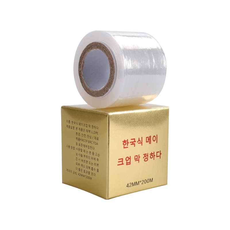 Factory Wholesale 200m Tattoo Tool Plastic Wrap Disposable 42mm Beauty Auxiliary Tattoo Lip Film