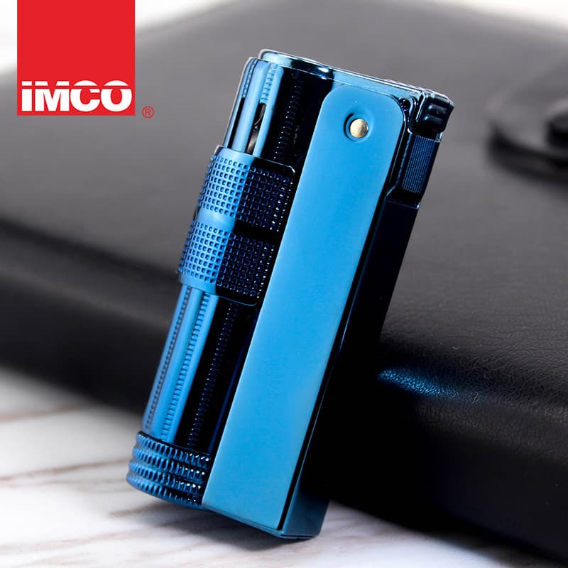 New IMCU Brass Windproof Kerosene Lighter, Retro Men's Gift Kerosene Lighter