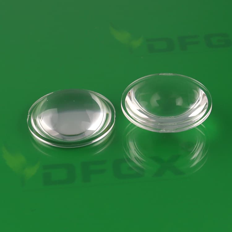 Dengfeng Optics LED Lens Professional Wholesale Plano-Convex Lens, LED Street Light Convex Lens, 20mm 60 Degree Lens