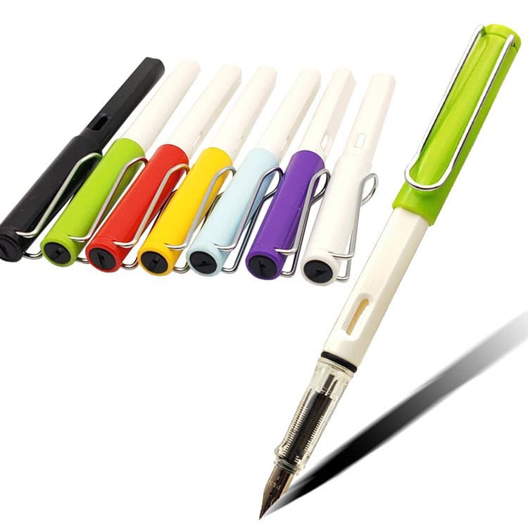 Posture Correcting Direct Ink Flow F Point Pen Refillable Calligraphy Practice Student Stationery Creative Cultural Goods