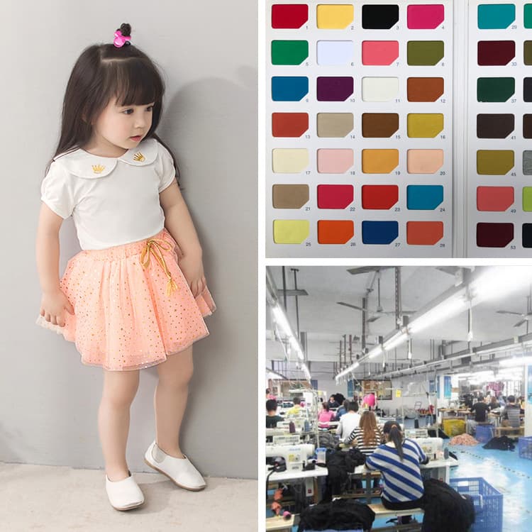 Taofactory 2022 Summer Kids Knitwear OEM Custom Processing with Your Design for Douyin Live Streaming Clothing