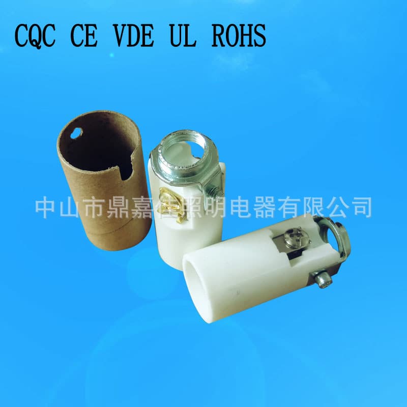 E12 Ceramic Lamp Holder E12 Lamp Holder Candle Light Base PSE Certified