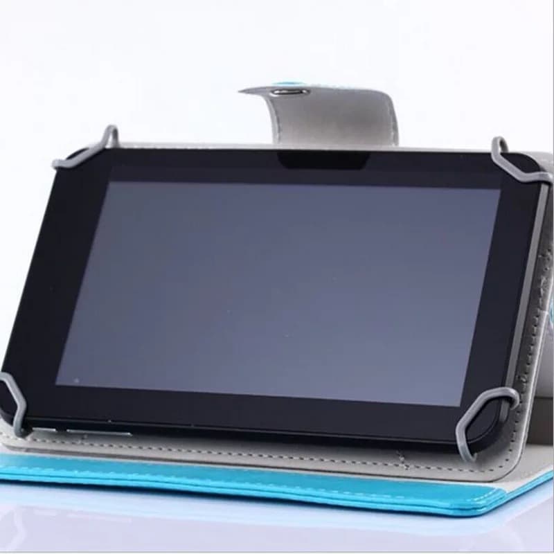 7-inch, 8-inch, 9-inch, 10-inch tablet computer universal leather case with four hooks rotating leather case universal protective cover without holes