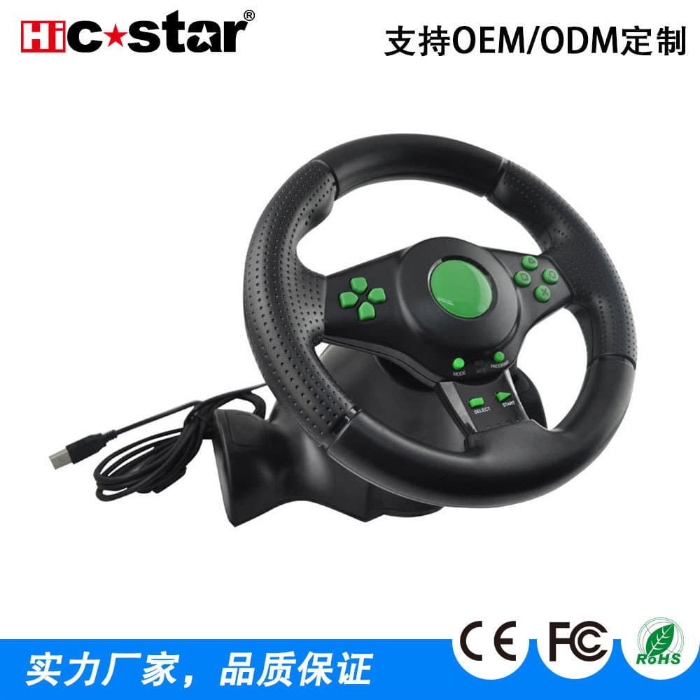 Racing Simulator Steering Wheel Multi-Combination Series PC Gaming 180-Degree Driving Game Steering Wheel
