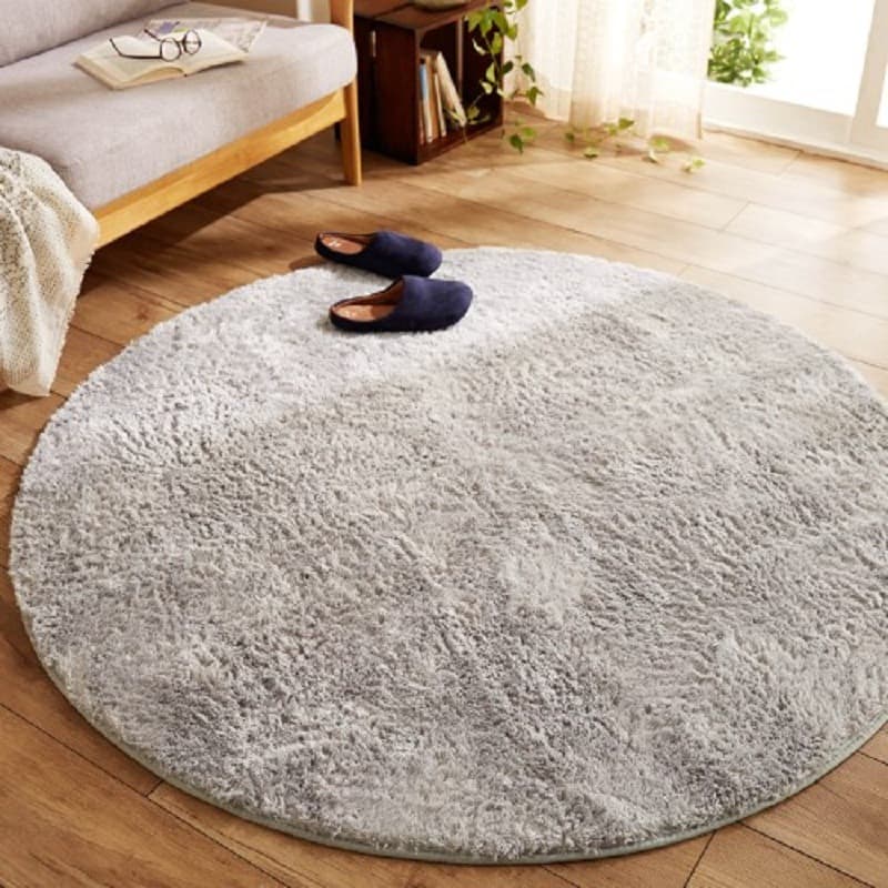 Japanese Style Simple Household Living Room Coffee Table Bedroom Bedside Plush Floor Mat Foot Mat Children's Hanging Basket Swivel Chair Round Carpet