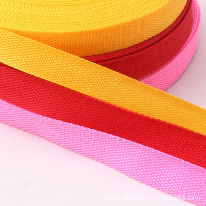 Factory Custom PP Webbing Polypropylene Straps, Dense Webbing, Various Sizes and Styles for Backpacks