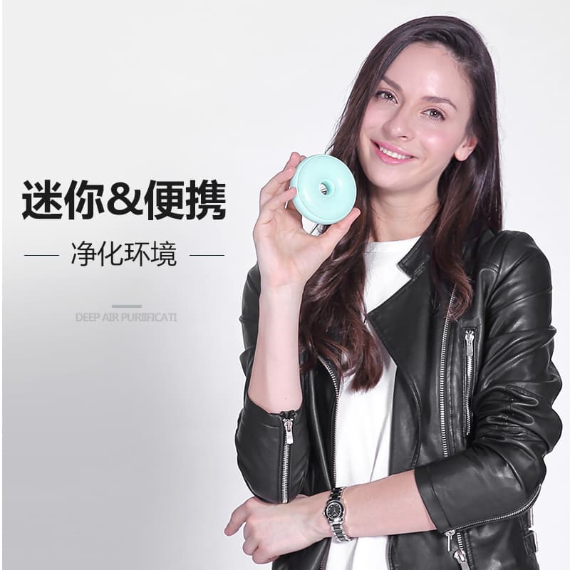 Donut deodorizer for shoe cabinets, bathrooms, toilets, and cars; refrigerator with active oxygen preservation function.