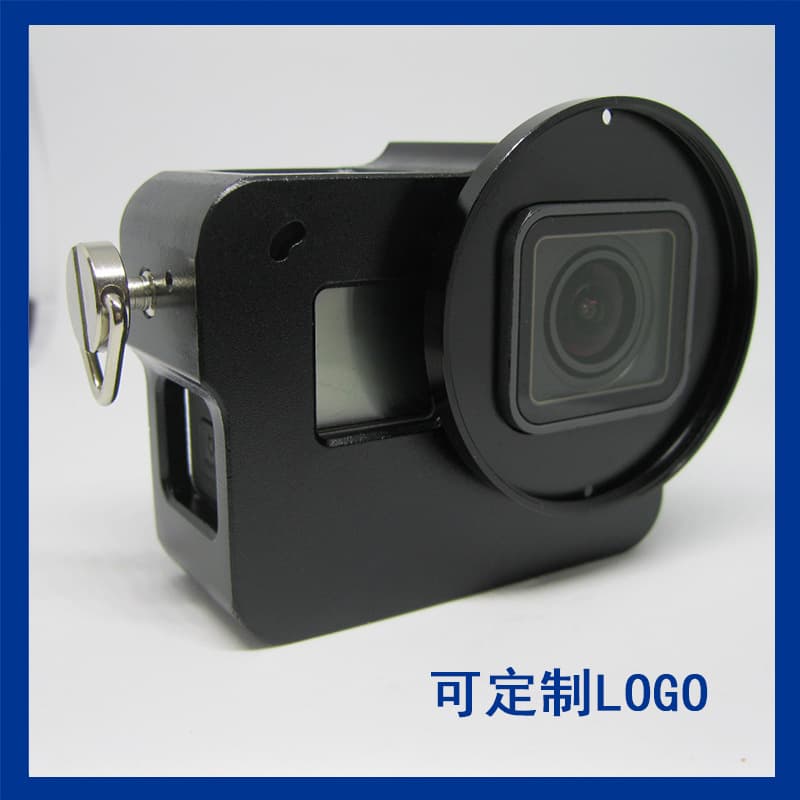 Factory Direct GoPro Accessories Hero5/6/7 Aluminum Alloy Protective Case, Metal Cage with UV Filter