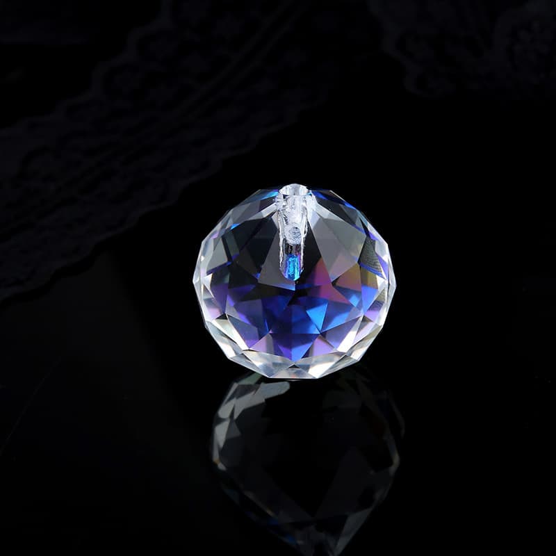 Amazon 30MM AB Crystal Lighting Ball Pendant Glass Beads Door Curtain Sun Catcher Accessories