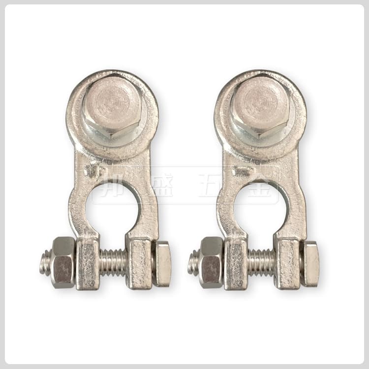 Car Battery Terminal Universal Brass Thickened Battery Clamp Battery Post Electrode Terminal Connector